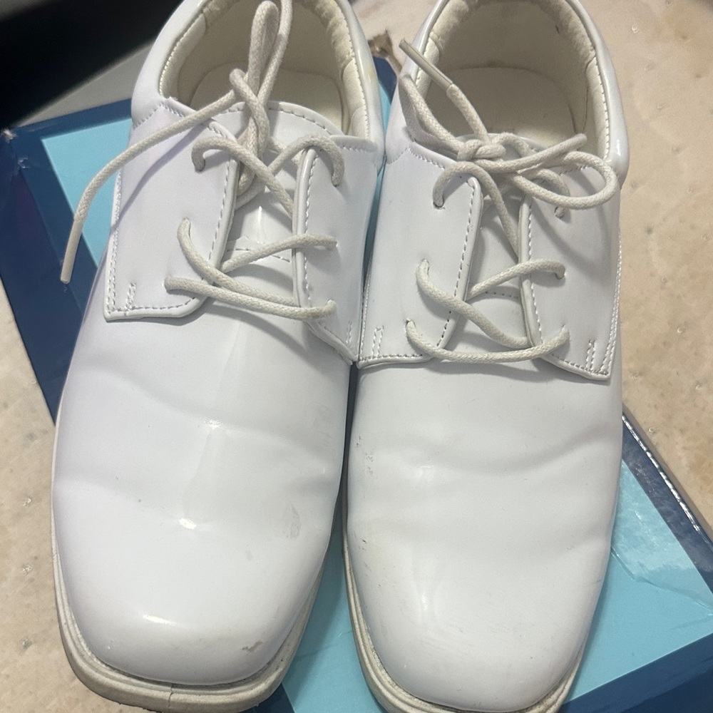 Josmo Kids White Dress Shoes